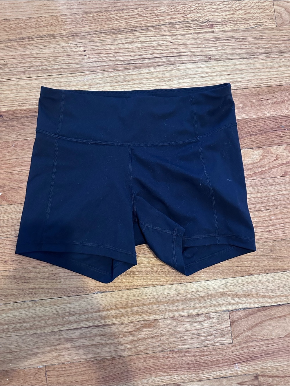 all in motion Black High-Rise Bike Shorts